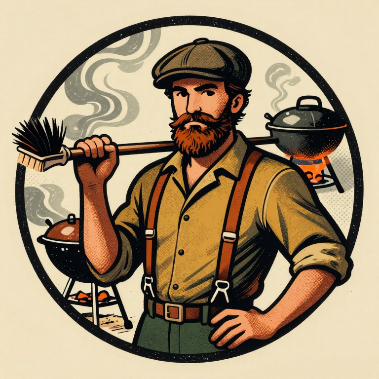 Grill Dad Candle