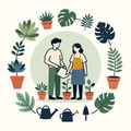 Plant Mom/Dad Candle