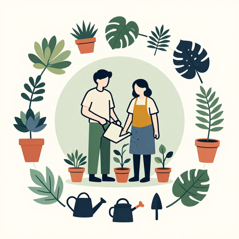 Plant Mom/Dad Candle